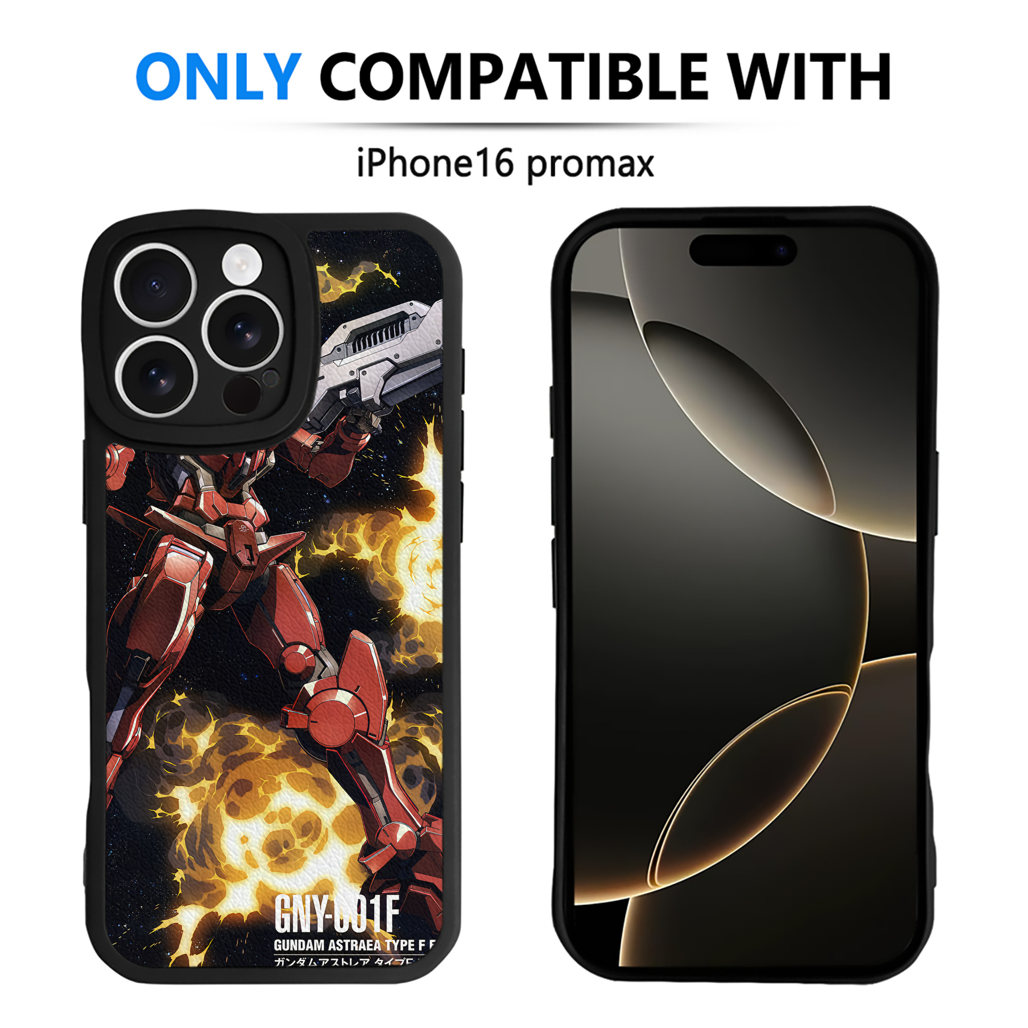 （画像用） 機動戦士ガンダム Mobile Suit Gundam 【iPhone 16シリーズ対応】シリコンスマホケース（レザー調） 材質：シリコン